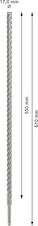Vrták do betonu PRO SDS plus-5X, 16 × 550 × 610 mm