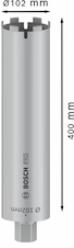 Vrtací korunka PRO Core Cutter dry pro vrtání za sucha, 102 × 400 mm, UNC 1¼″