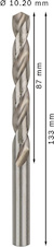 Vrták do kovu PRO Metal HSS-G standardní délky, 10,2 × 87 × 133 mm, 5 ks