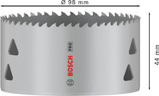 Děrovka PRO Multi Material, 98 mm, se závitem