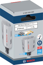 Děrovka PRO Multi Material PC Plus, 54 mm