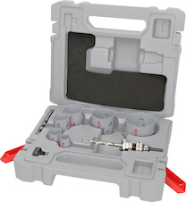 Sada děrovek PRO Multi Material, unašeč Q-Lock, 15 ks