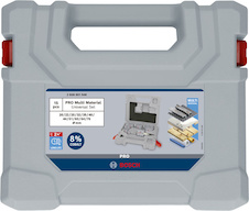 Sada děrovek PRO Multi Material, unašeč Q-Lock, 15 ks