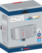 Děrovka PRO Multi Material PC Plus, 140 mm