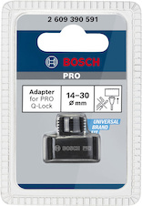 Adapter for PRO Q-Lock, rychlovýměnný systém děrovek 14–30 mm