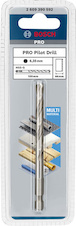Středicí vrták PRO Pilot Drill Bit, rychlovýměnný systém děrovek HSS-G Quick Change 6,35 × 100 mm