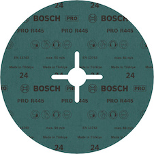 Fíbrový brusný kotouč PRO R445, 180 mm, G24