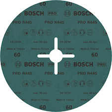 Fíbrový brusný kotouč PRO R445, 180 mm, G60