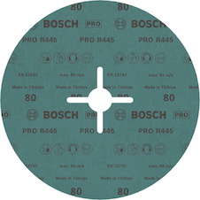 Fíbrový brusný kotouč PRO R445, 180 mm, G80
