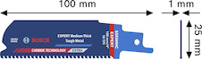 Pilový list EXPERT Medium-Thick Tough Metal S555HHC