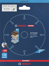 Karbidový řezací kotouč EXPERT Multi Material, 115 × 22,23 mm