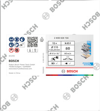 Lamelový brusný kotouč X451, 115 × 22,23 mm, G80, T27, 15 ks
