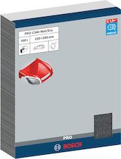 Brusný papír PRO C344 wet and dry pro ruční broušení, 230 × 280 mm, G60, 100 ks