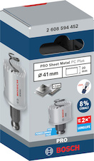 Děrovka PRO Sheet Metal PC Plus, 41 mm