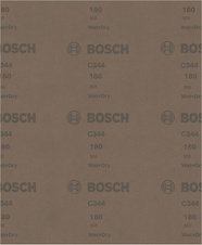 Brusný papír PRO C344 wet and dry pro ruční broušení, 230 × 280 mm, G180, 100 ks