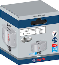 Děrovka PRO Sheet Metal PC Plus, 73 mm
