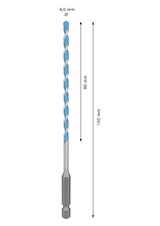 Vrták EXPERT HEX-9 Multi Construction, 4 × 90 × 150 mm
