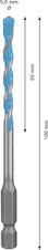 Vrták EXPERT HEX-9 Multi Construction, 5 × 50 × 100 mm