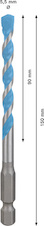 Vrták EXPERT HEX-9 Multi Construction, 5,5 × 90 × 150 mm