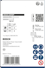 Děrovka s adaptérem EXPERT Sheet Metal 36 × 5 mm