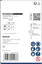 Děrovka s adaptérem EXPERT Sheet Metal 49 × 5 mm