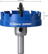 Děrovka s adaptérem EXPERT Sheet Metal 55 × 5 mm
