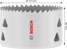 Děrovka se závitem Multi Material, 73 × 40 mm