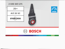 Pilový list na plasty AIZ 28 SC, Starlock, 28 × 40 mm