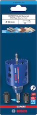 Sada děrovek EXPERT Multi Material Power Change Plus, 68 × 60 mm