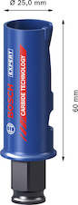Děrovka EXPERT Construction Material Power Change Plus, 25 × 60 mm
