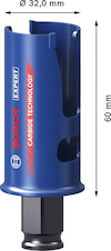 Děrovka EXPERT Construction Material Power Change Plus, 32 × 60 mm