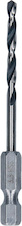 Vrták do kovu Metal HSS, 3,3 × 36 × 75 mm, zúžená stopka HEX ¼"