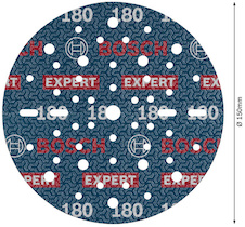 Brusný kotouč EXPERT O780 s fólií, 150 mm, G180