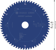 Pilový kotouč EXPERT Laminate, 216 × 2,5/1,8 × 30 mm, T60