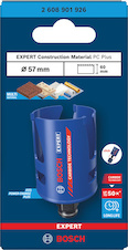 Děrovka EXPERT Construction Material Power Change Plus, 57 × 60 mm