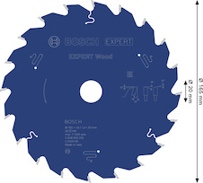 Pilový kotouč EXPERT Wood, 165 × 1,8/1,3 × 20 mm, T20