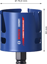 Děrovka EXPERT Construction Material Power Change Plus, 70 × 60 mm