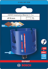 Děrovka EXPERT Construction Material Power Change Plus, 76 × 60 mm