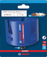 Děrovka EXPERT Construction Material Power Change Plus, 102 × 60 mm