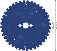 Pilový kotouč EXPERT Wood, 254 × 2,4/1,6 × 30 mm, T40