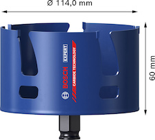 Děrovka EXPERT Construction Material Power Change Plus, 114 × 60 mm