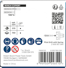 Děrovka EXPERT Sheet Metal Power Change Plus, 21 × 5 mm