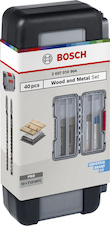 Sada pilových plátků pro přímočaré pily Wood and Metal, 40 ks