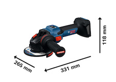 Úhlová bruska EXWS18V-15S