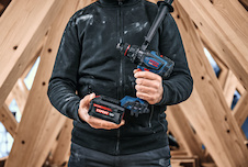Akumulátorový kombinovaný šroubovák EXSB18V-150