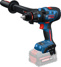 Akumulátorový vrtací šroubovák EXSR18V-150