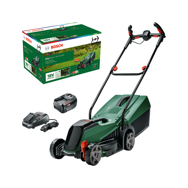 Akumulátorová sekačka na trávu CityMower 18V-32-300