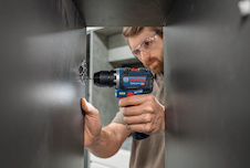 Akumulátorový vrtací šroubovák GSR 12V-32+2× 3,0 Ah + GAL 12V-40