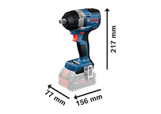 Akumulátorový rázový utahovák GDS 18V-750 C