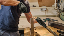 Ruční nářadí Půlkulatý pilník na kov 200 mm / 8"